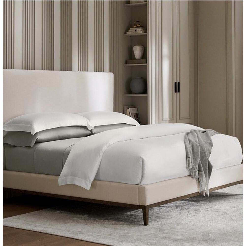 Boll & Branch Reserve King/cal King Sz Duvet White Organic Cotton NWT